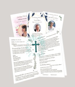custom funeral Mass Booklets